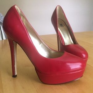 J. Lo red pumps high heels